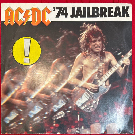 LP AC/DC ‎– '74 Jailbreak 2ª Mano - DISCOS NAKASHA