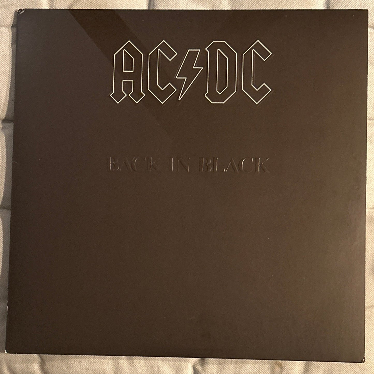 LP AC/DC - Back in black 2ª Mano - DISCOS NAKASHA