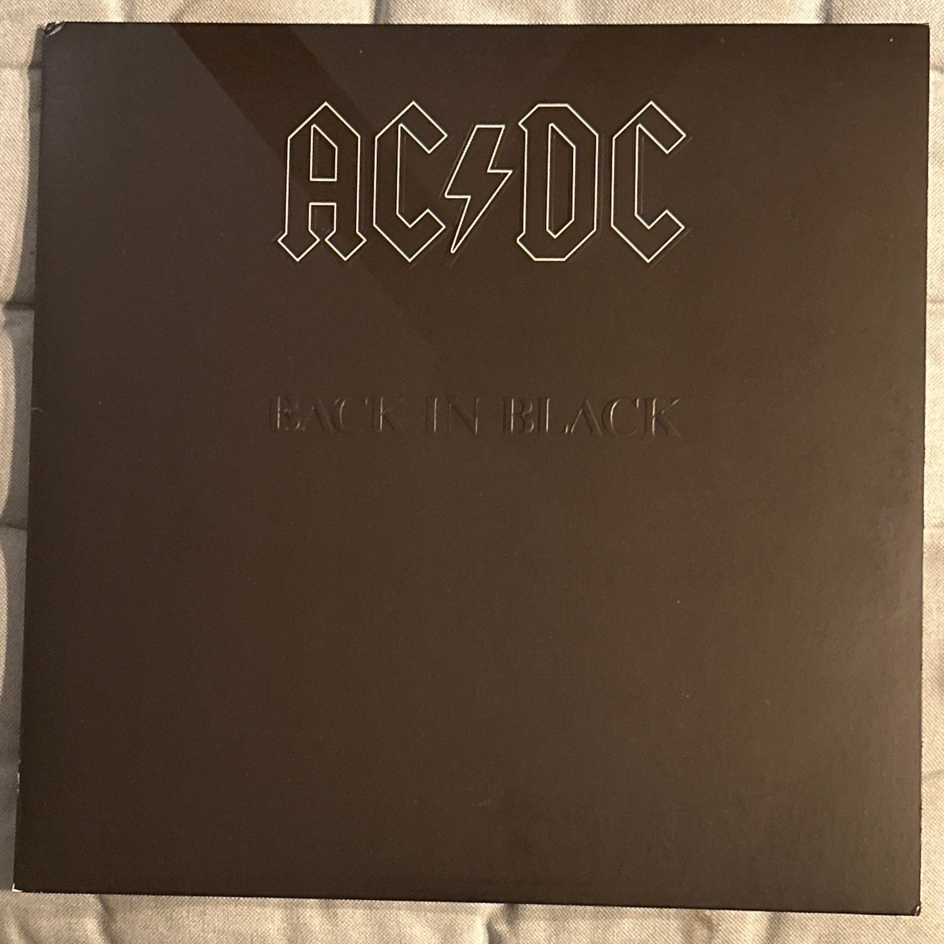 LP AC/DC - Back in black 2ª Mano - DISCOS NAKASHA