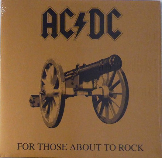 LP AC/DC – For Those About To Rock (We Salute You) Nuevo precintado - DISCOS NAKASHA