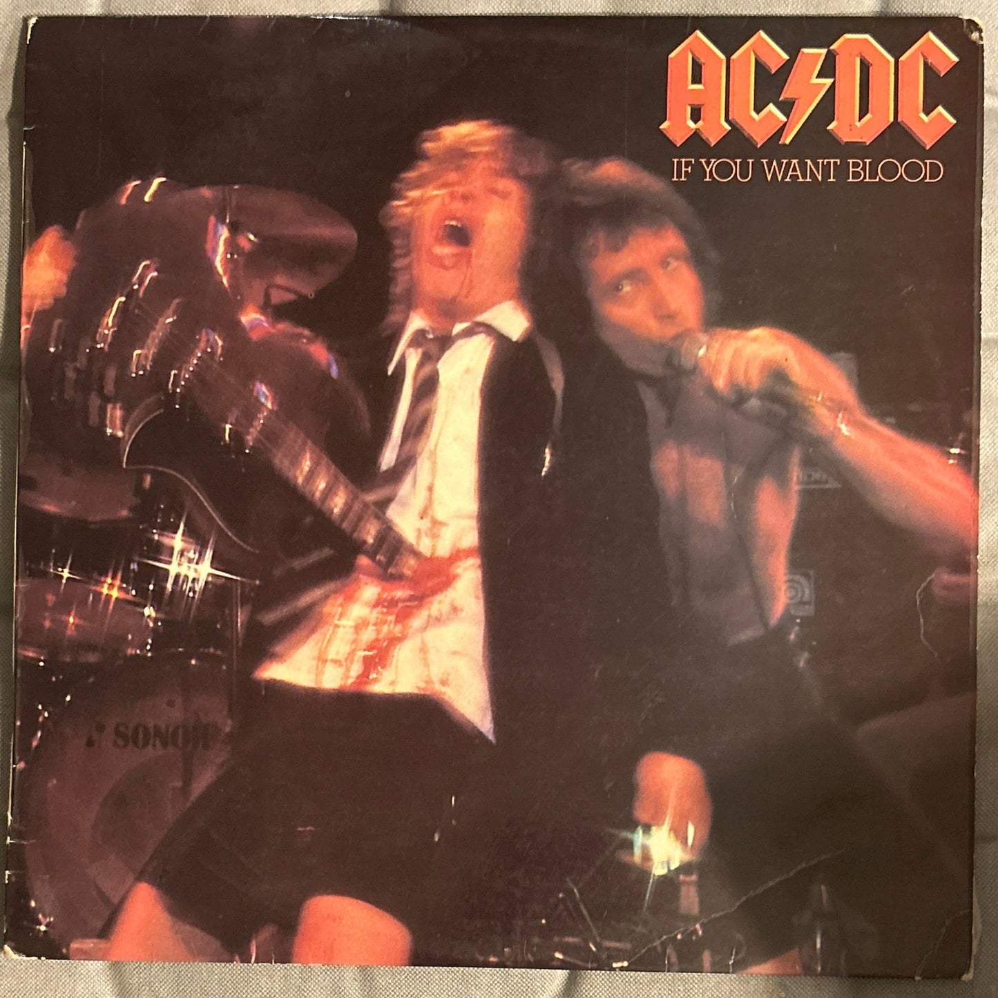 LP AC/DC ‎– If You Want Blood You've Got It 2ª mano - DISCOS NAKASHA