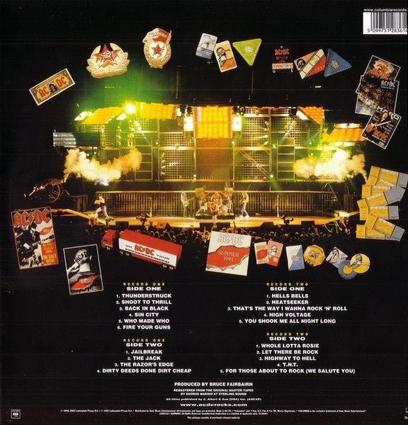LP AC/DC - Live Nuevo precintado - DISCOS NAKASHA