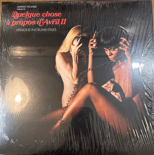 LP Adrian Younge ‎– Quelque Chose À Propos D'Avril II (Versions Instrumentales) 2ª Mano - DISCOS NAKASHA