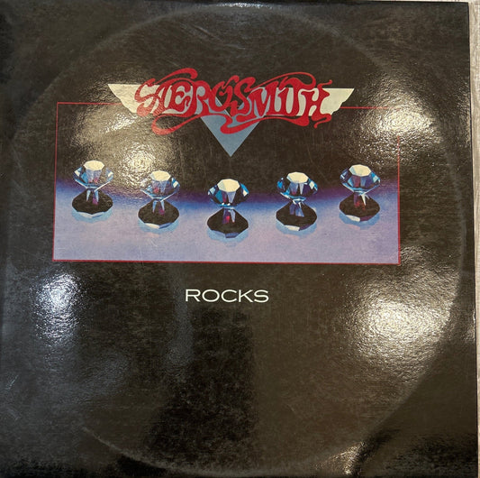 LP Aerosmith ‎– Rocks 2ª mano - DISCOS NAKASHA