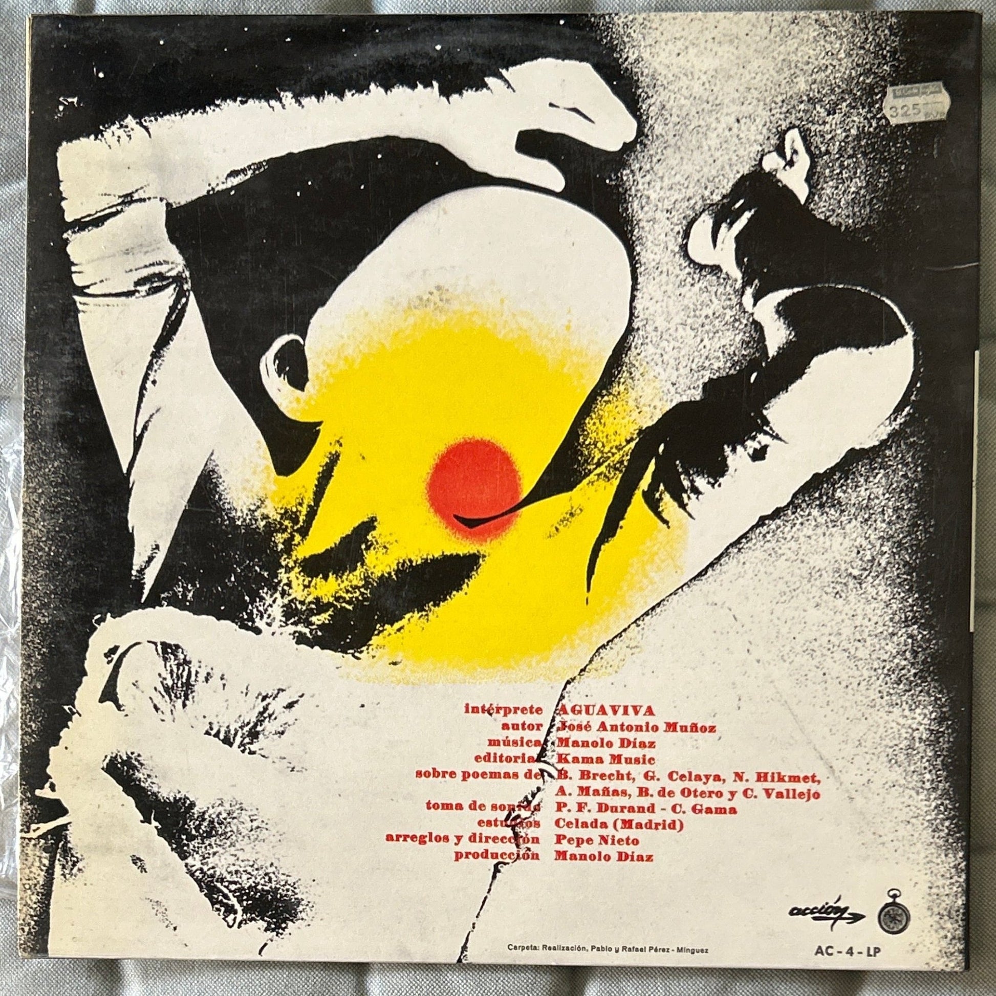 LP Aguaviva ‎– Apocalipsis 2ª Mano - DISCOS NAKASHA