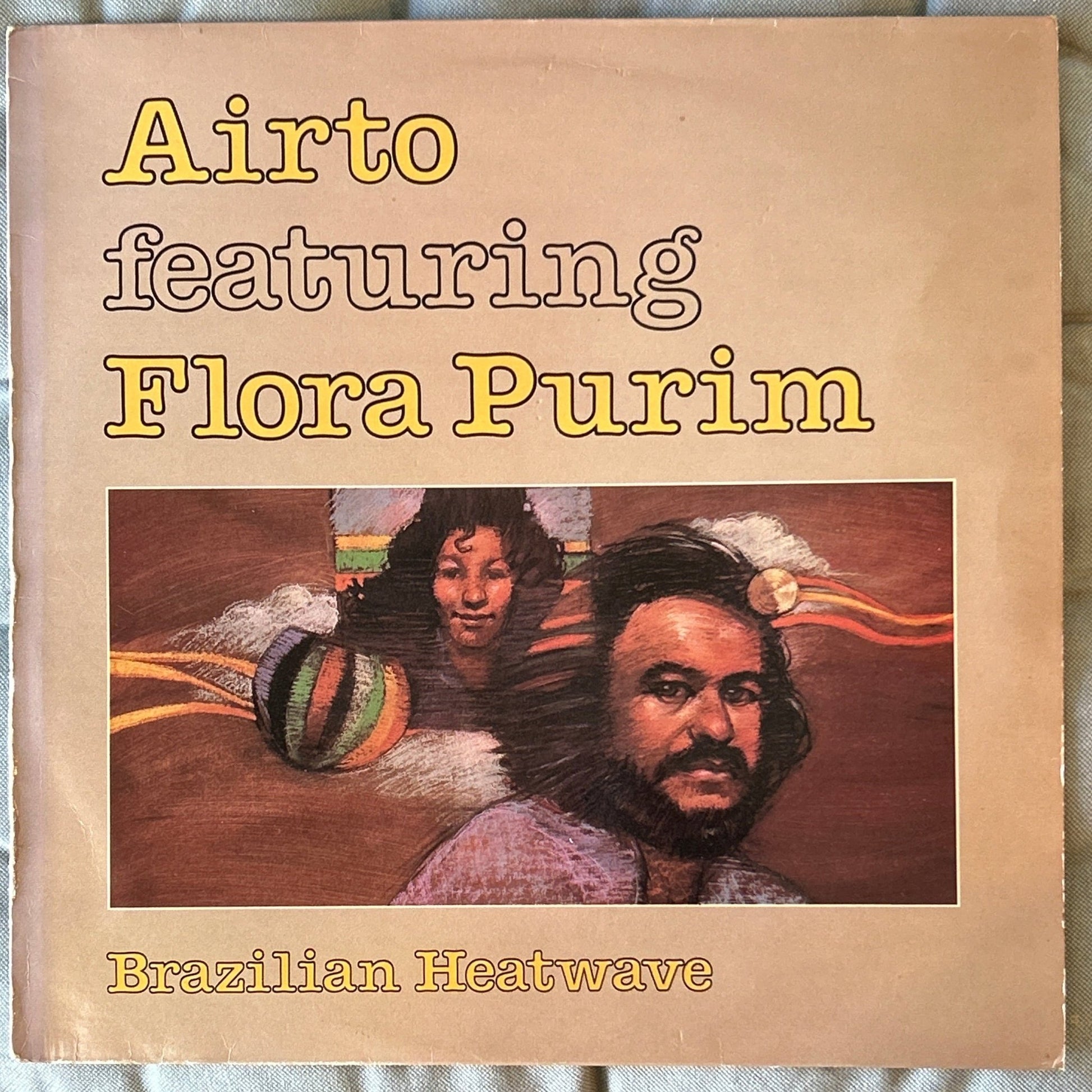 LP Airto Featuring Flora Purim ‎– Brazilian Heatwave 2ª Mano - DISCOS NAKASHA