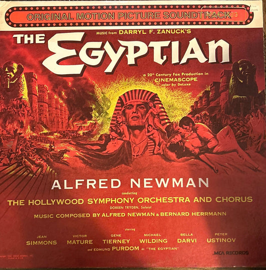 LP Alfred Newman, Bernard Herrmann ‎– The Egyptian (A 20th Century Fox Production In Cinemascope) 2ª Mano - DISCOS NAKASHA