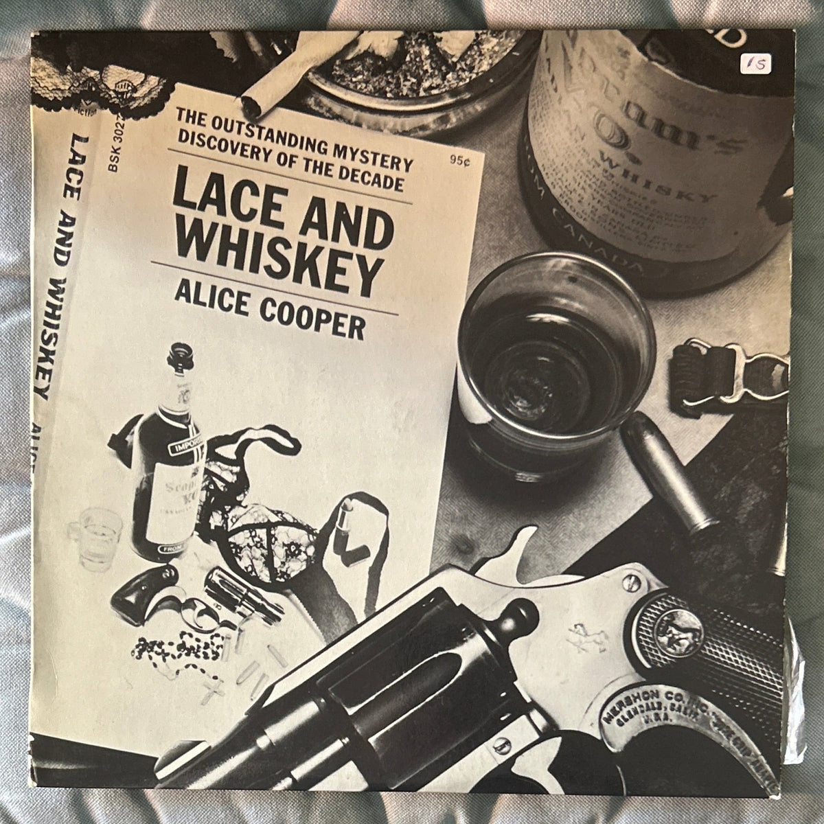 LP Alice Cooper – Lace And Whiskey 2ª Mano - DISCOS NAKASHA
