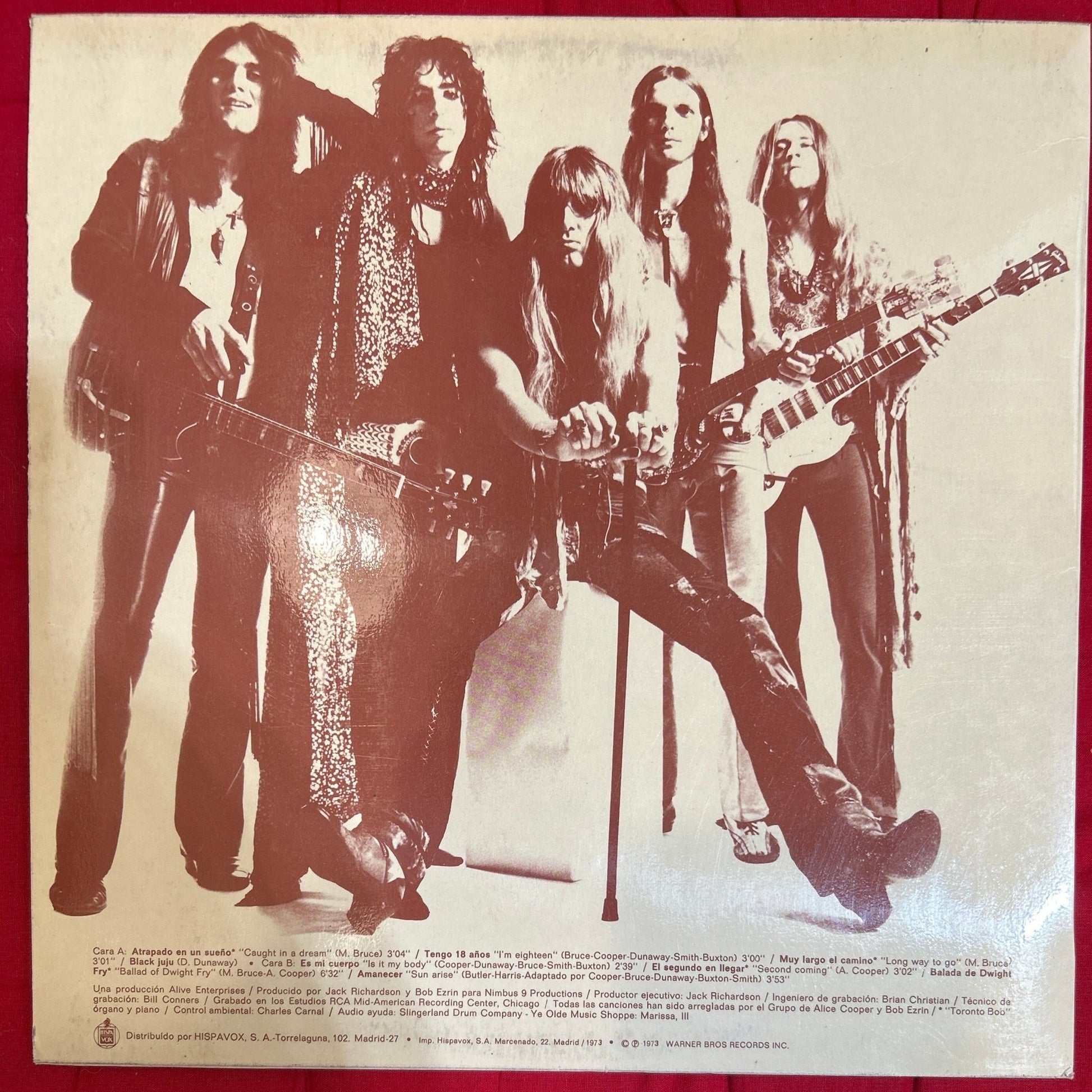 LP Alice Cooper – Quiérelo Hasta La Muerte 2ª Mano - DISCOS NAKASHA