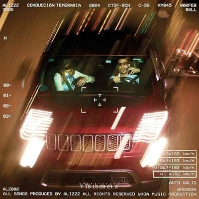 LP Alizzz - Conducción temeraria Nuevo precintado - DISCOS NAKASHA