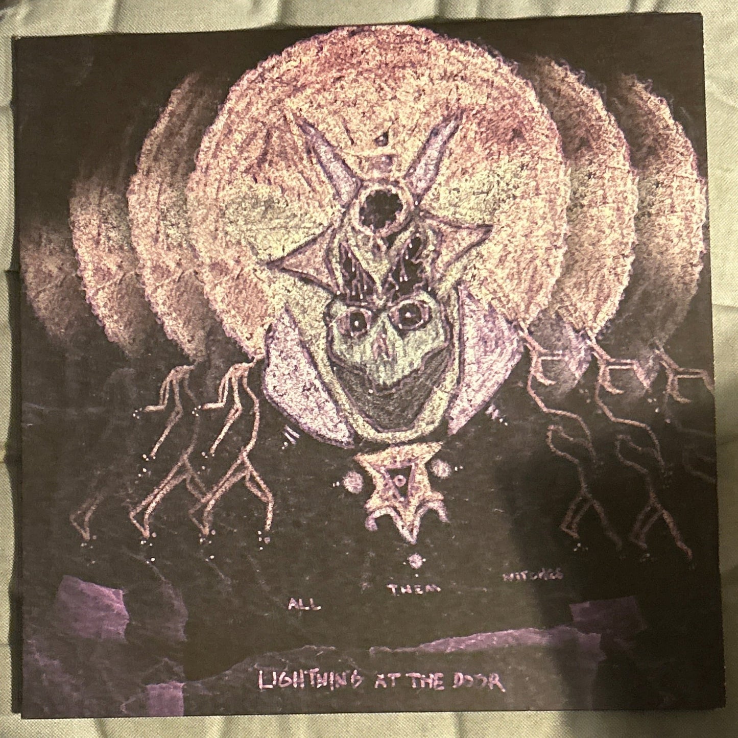 LP All Them Witches ‎– Lightning At The Door 2ª Mano - DISCOS NAKASHA