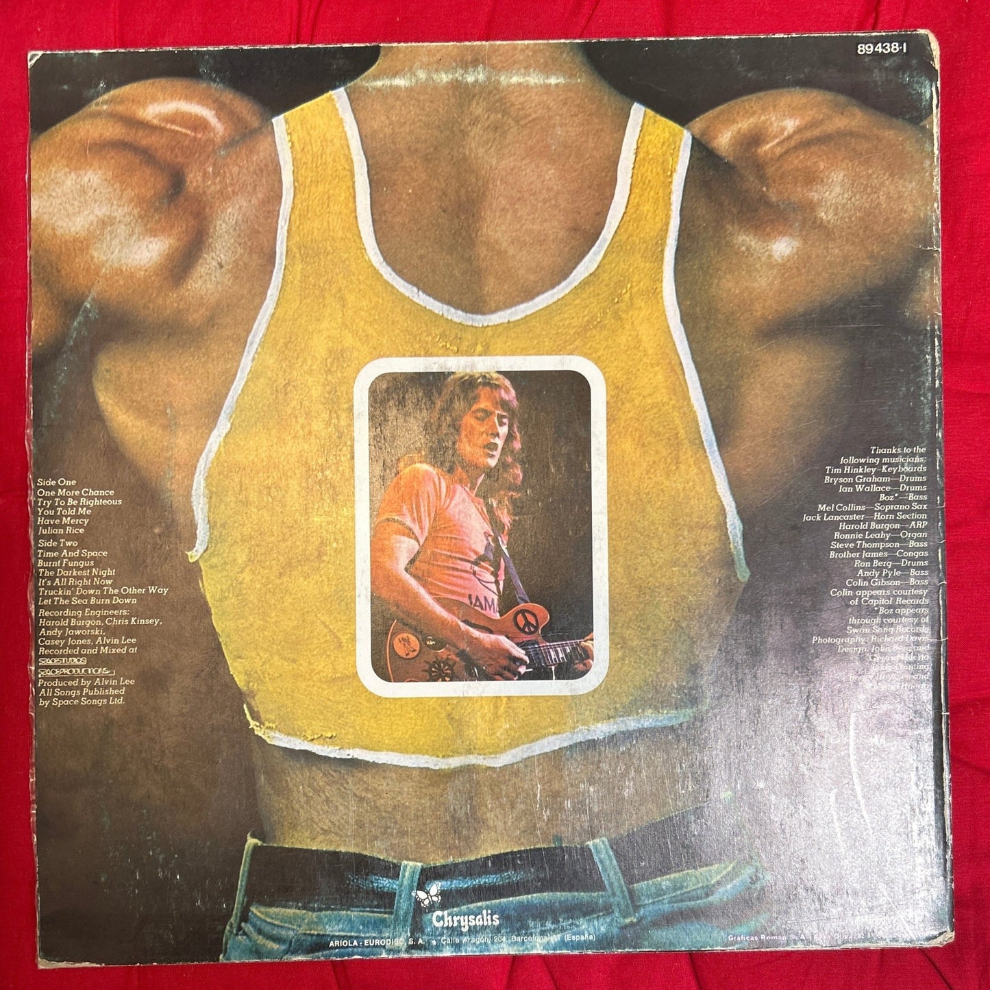 LP Alvin Lee – Pump Iron! 2ª mano - DISCOS NAKASHA