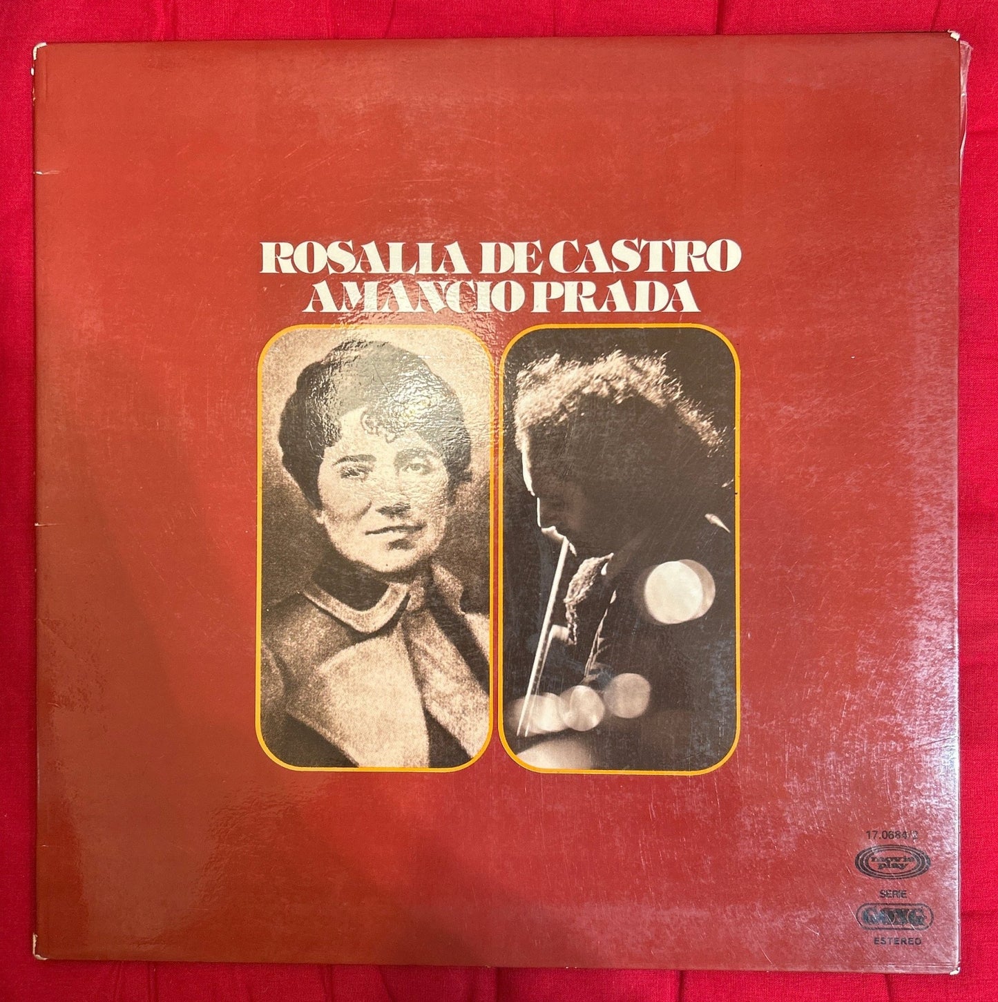 LP Amancio Prada ‎– Rosalía De Castro 2ª Mano - DISCOS NAKASHA