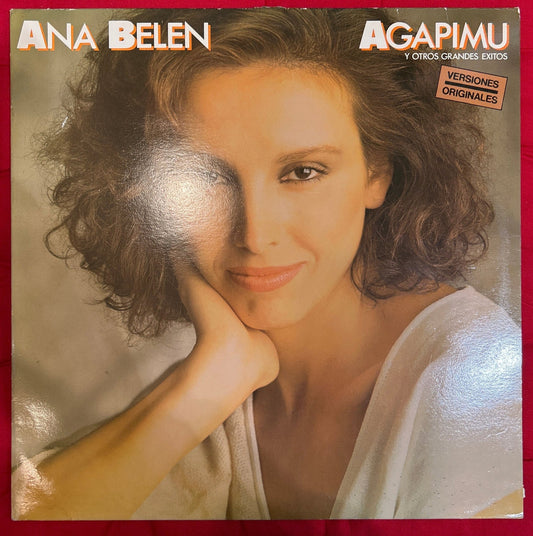 LP Ana Belén ‎– Agapimu Y Otros Grandes Exitos 2ª Mano (Producto exclusivo recogida en tienda) - DISCOS NAKASHA