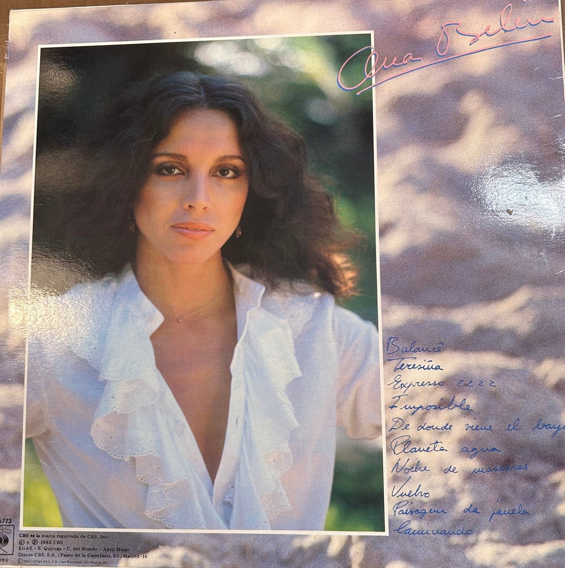 LP Ana Belen – Ana En Río 2ª Mano (Producto exclusivo recogida en tienda) - DISCOS NAKASHA
