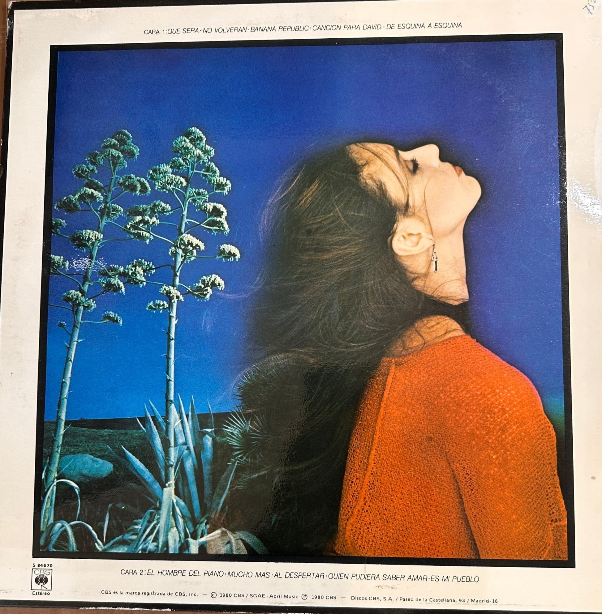 LP Ana Belén ‎– Con Las Manos Llenas 2ª Mano (Producto exclusivo recogida en tienda) - DISCOS NAKASHA