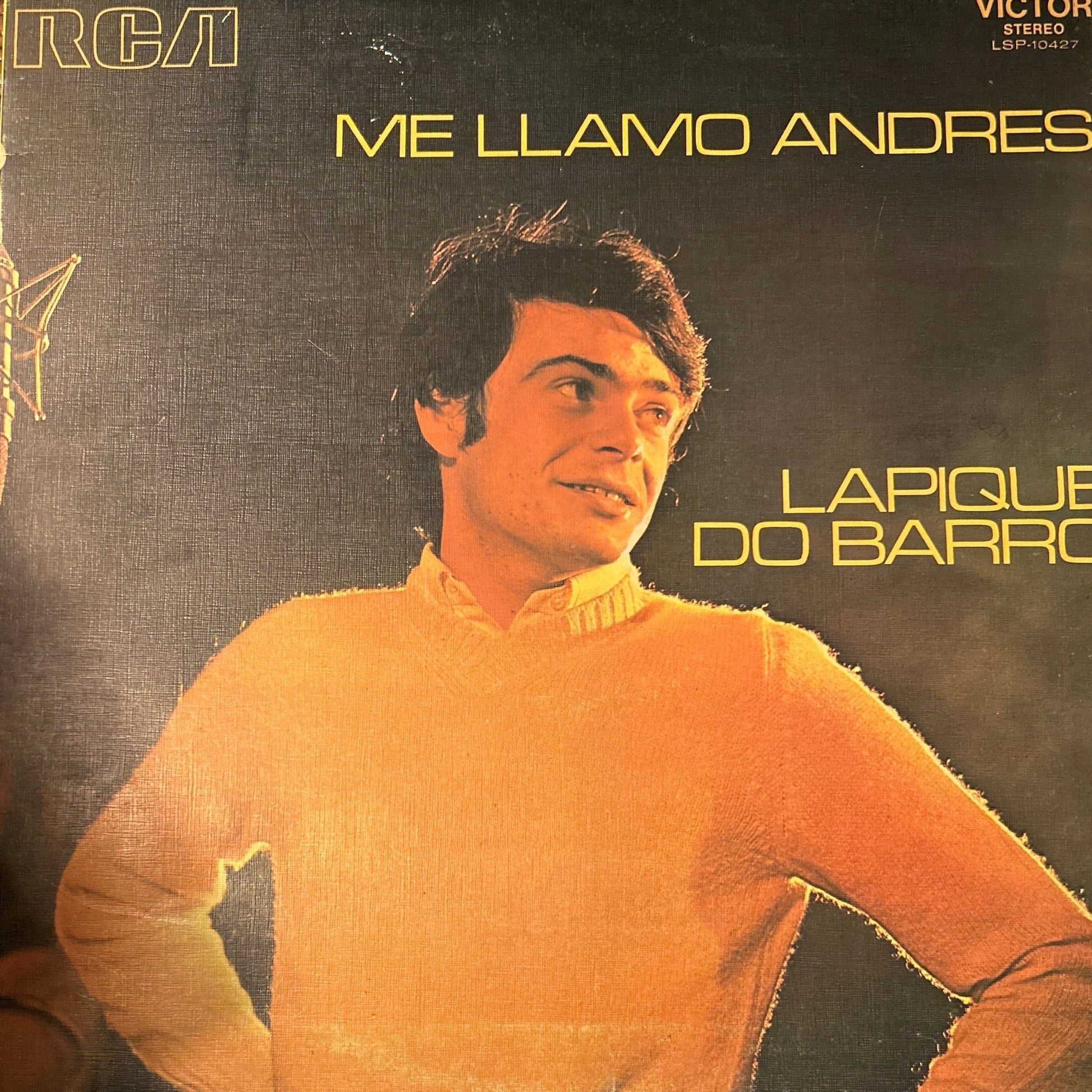 LP Andrés Lapique do Barro* ‎– Me Llamo Andrés Lapique do Barro 2ª mano - DISCOS NAKASHA