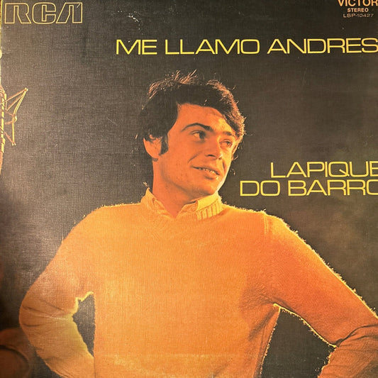 LP Andrés Lapique do Barro* ‎– Me Llamo Andrés Lapique do Barro 2ª mano - DISCOS NAKASHA