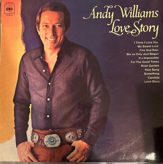 LP Andy Williams ‎– Love Story 2ª mano (Producto exclusivo recogida en tienda) - DISCOS NAKASHA