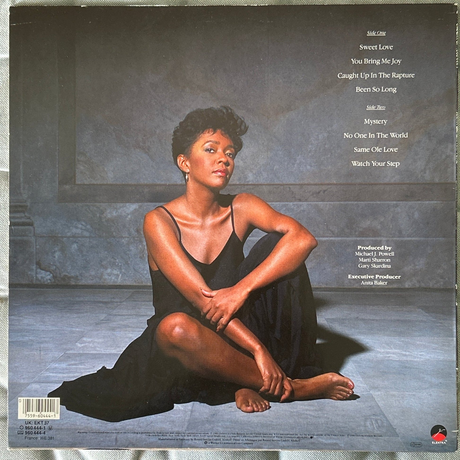 LP Anita Baker ‎– Rapture 2ª Mano - DISCOS NAKASHA
