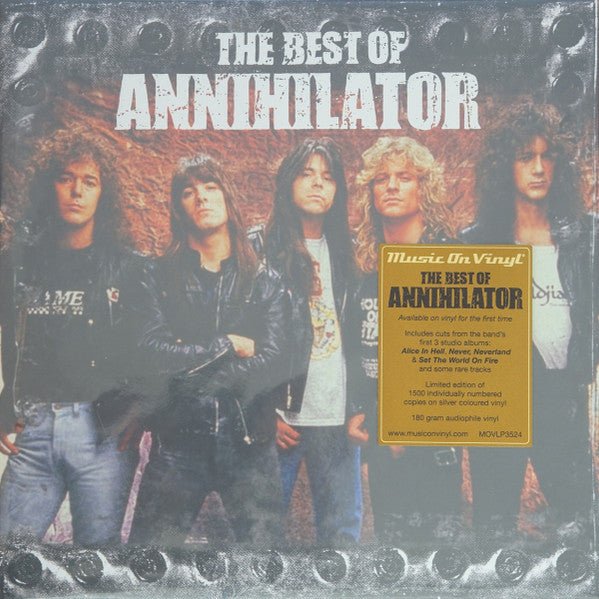LP Annihilator ‎– The Best of Annihilator Nuevo precintado - DISCOS NAKASHA