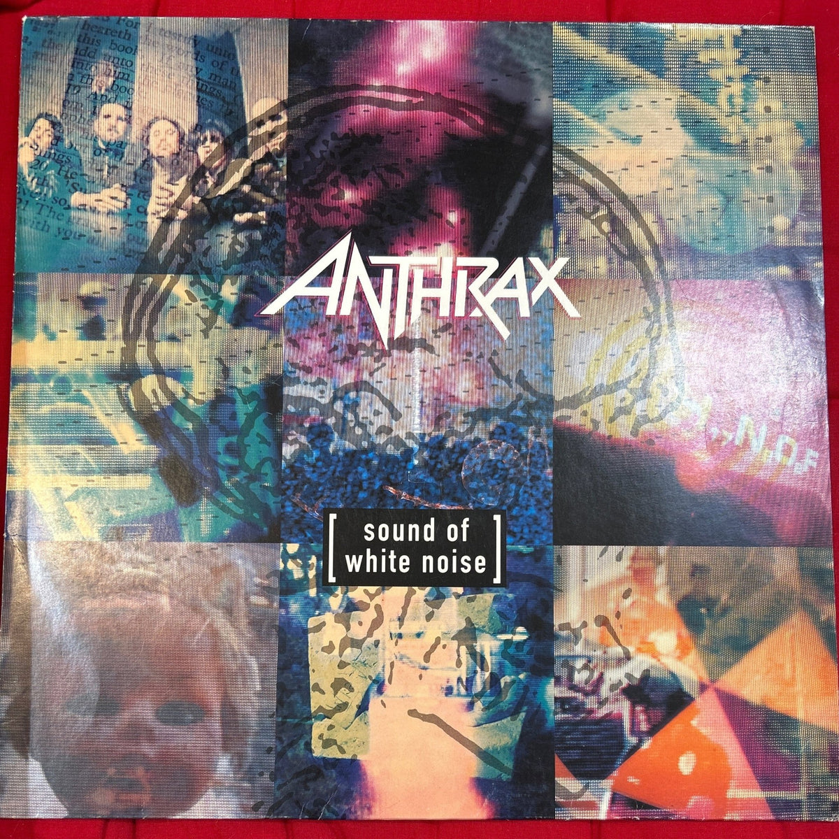 LP Anthrax ‎– Sound Of White Noise 2ª Mano - DISCOS NAKASHA
