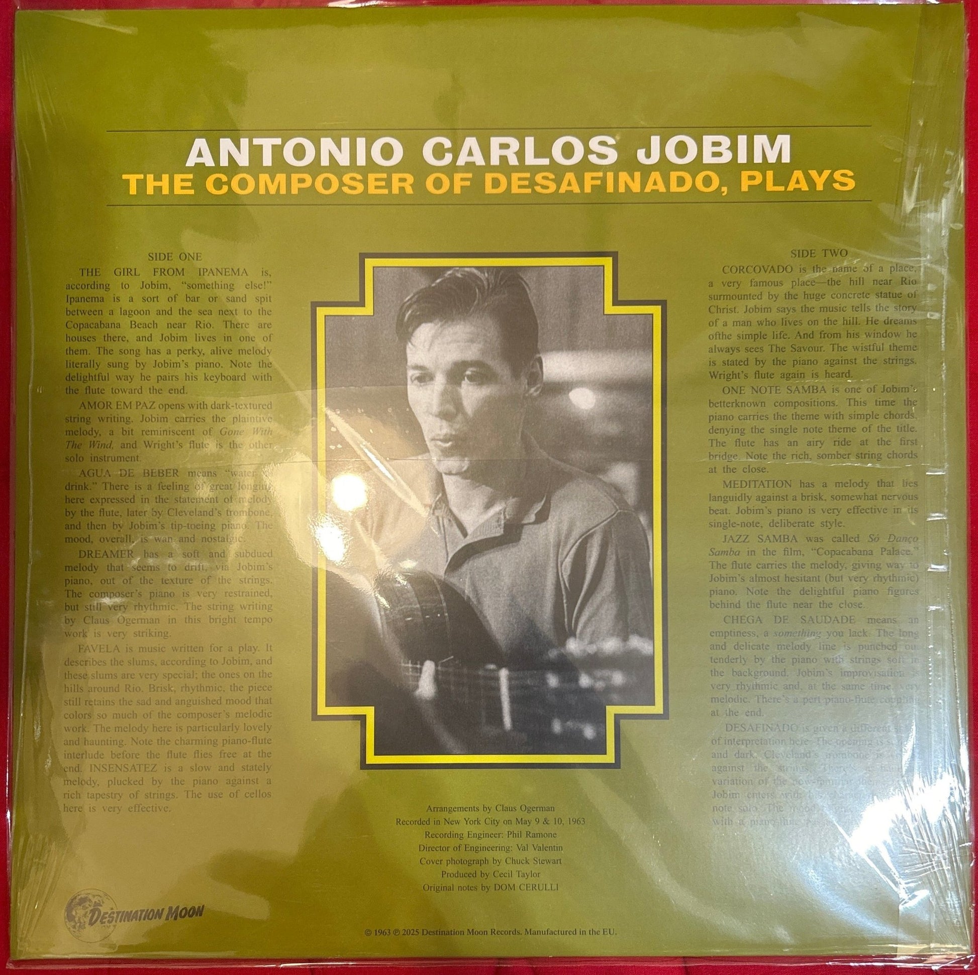 LP Antonio Carlos Jobim – The Composer Of Desafinado, Plays Nuevo precintado - DISCOS NAKASHA