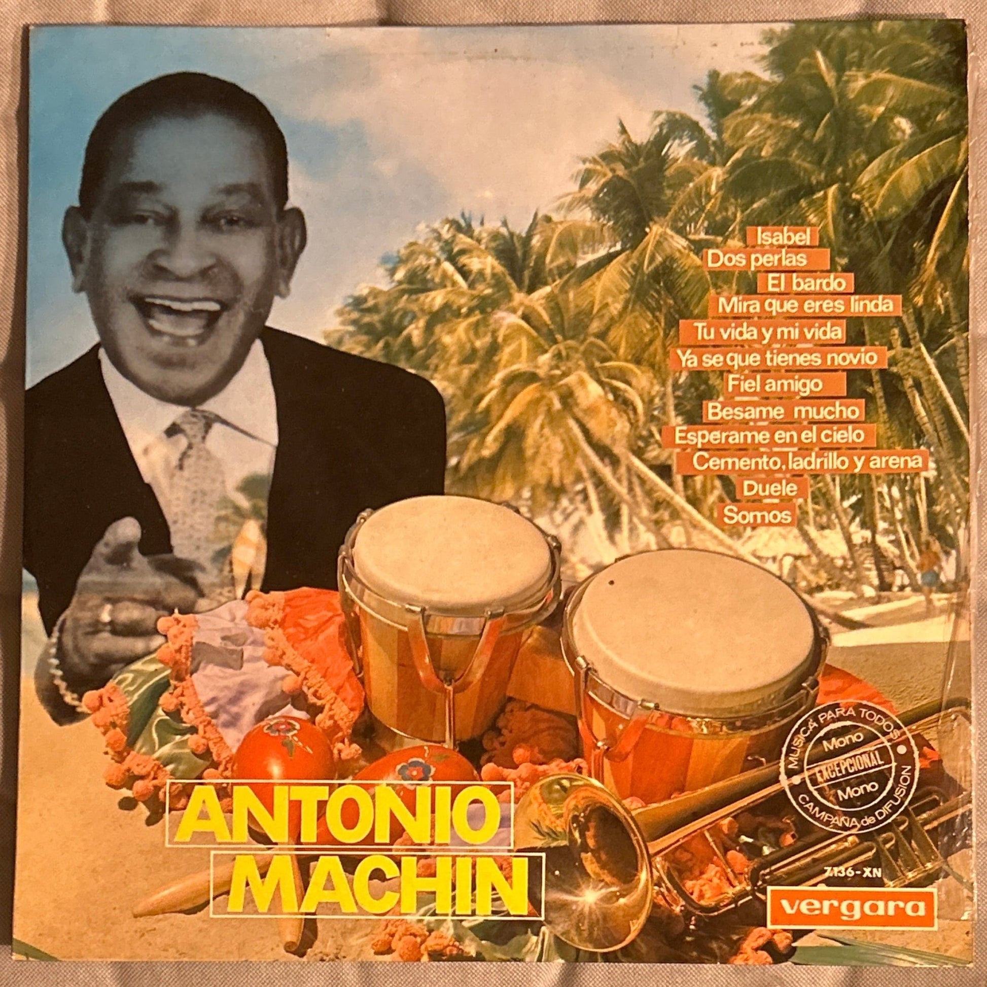 LP Antonio Machín ‎– Antonio Machin 2ª Mano (Producto exclusivo recogida en tienda) - DISCOS NAKASHA