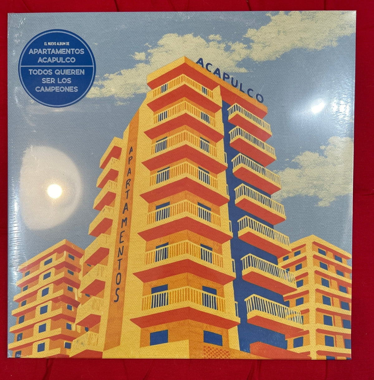 LP Apartamentos Acapulco - Todos quieren ser los campeones Nuevo precintado - DISCOS NAKASHA
