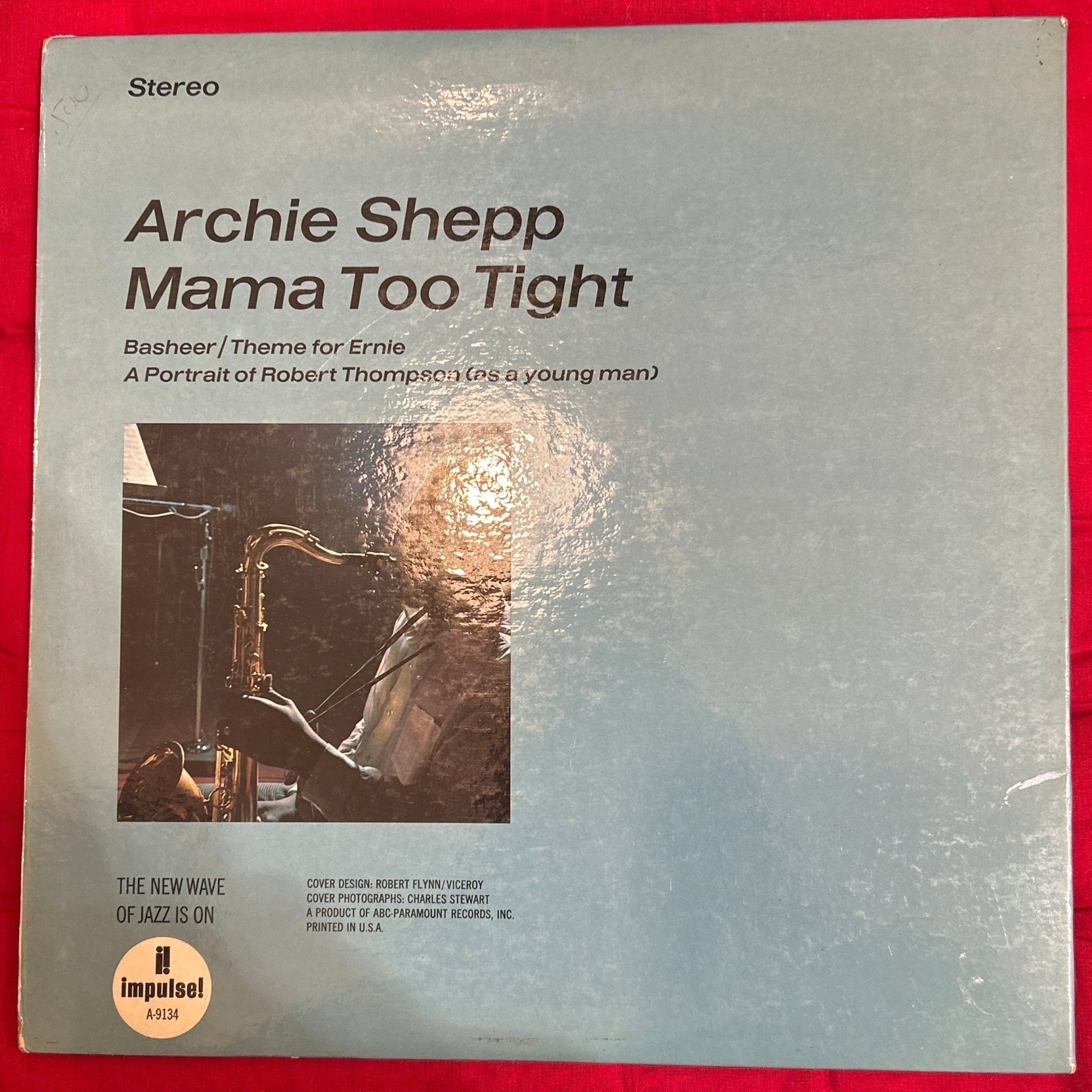 LP Archie Shepp ‎– Mama Too Tight 2ª Mano - DISCOS NAKASHA