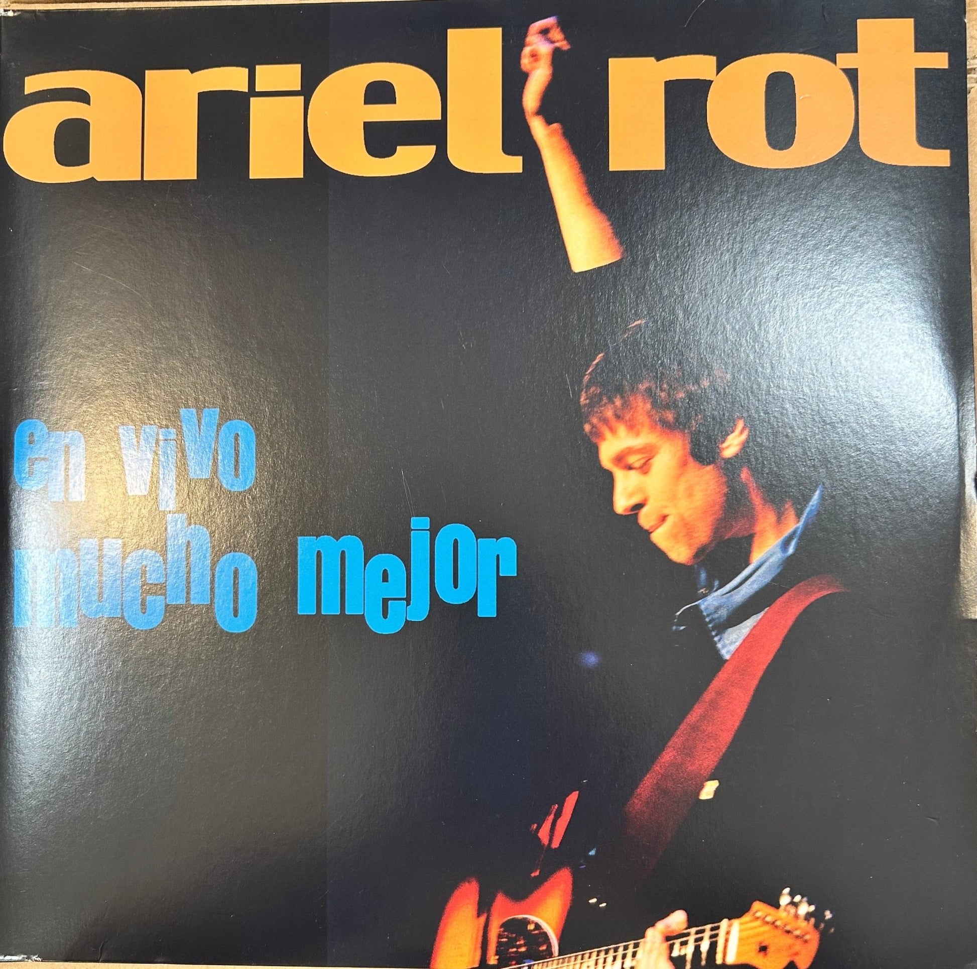 LP Ariel Rot ‎– En Vivo Mucho Mejor 2ª Mano - DISCOS NAKASHA
