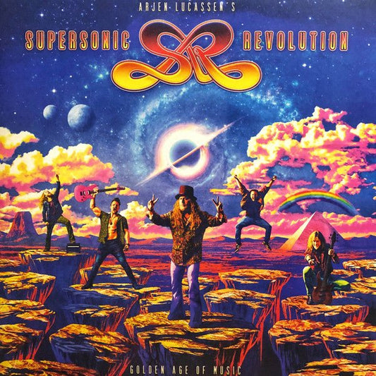 LP Arjen Lucassen's Supersonic Revolution ‎– Golden Age Of Music Nuevo precintado - DISCOS NAKASHA