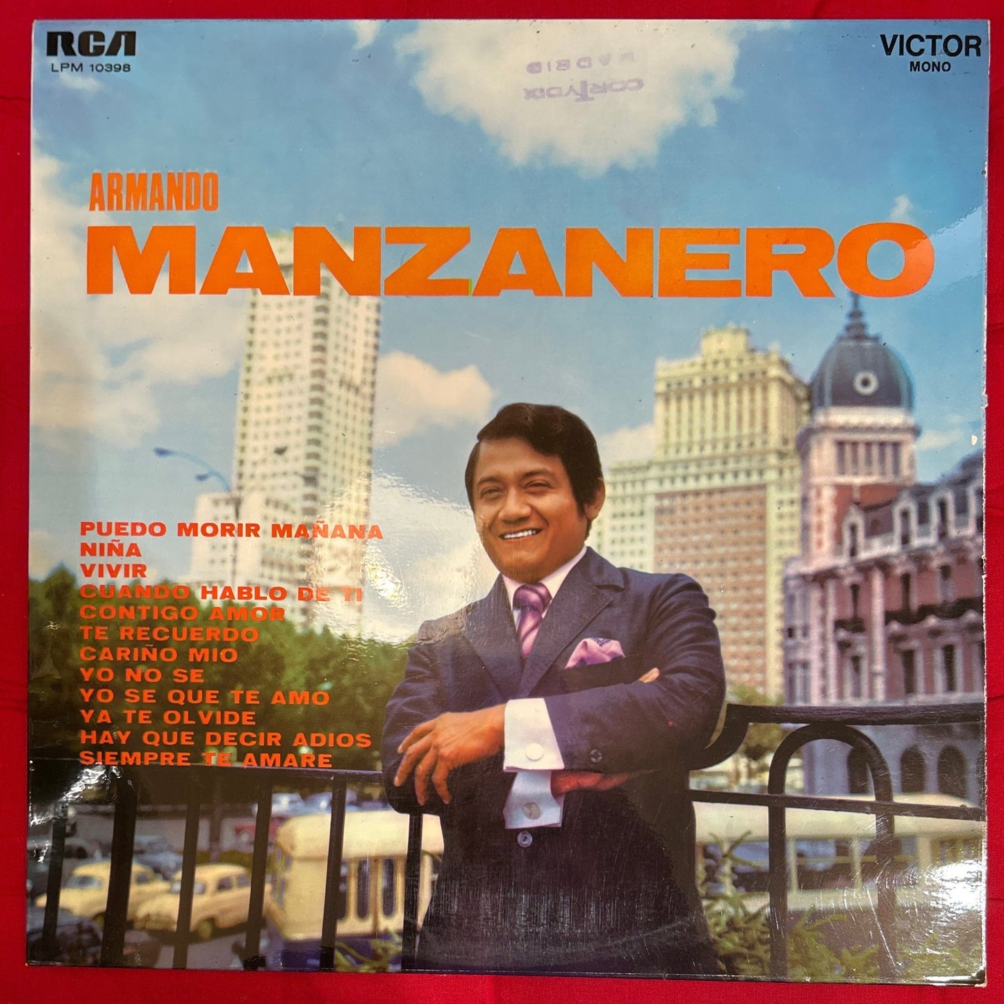 LP Armando Manzanero – Armando Manzanero 2ª Mano (Producto exclusivo recogida en tienda) - DISCOS NAKASHA