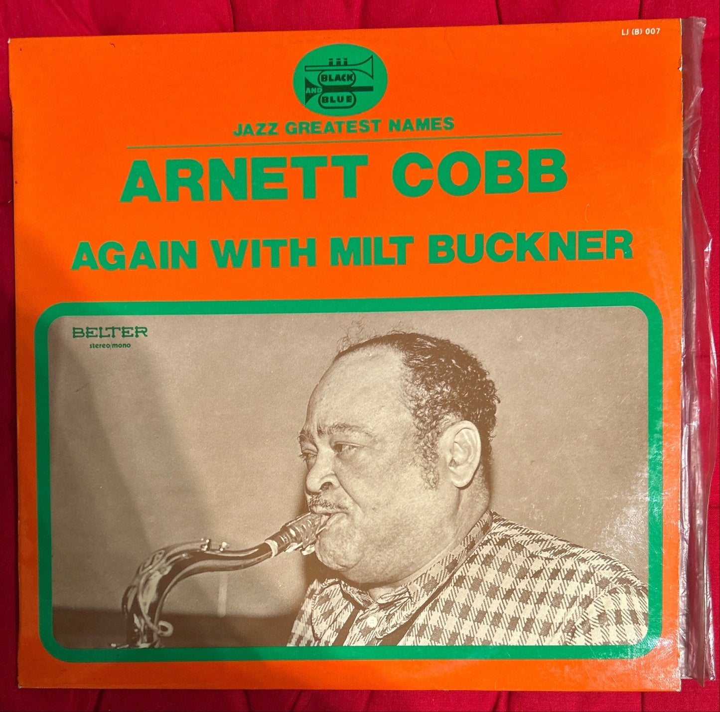 LP Arnett Cobb ‎– Again With Milt Buckner 2ª Mano - DISCOS NAKASHA