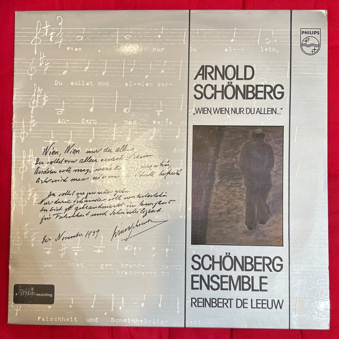 LP Arnold Schönberg*, Schönberg Ensemble, Reinbert De Leeuw ‎– „Wien, Wien, Nur Du Allein..." 2ª Mano - DISCOS NAKASHA