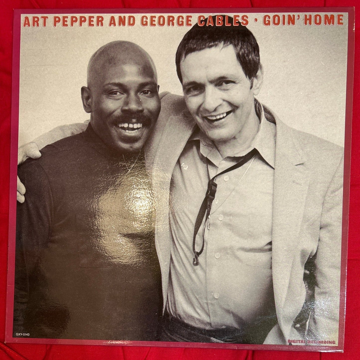 LP Art Pepper / George Cables ‎– Goin' Home 2ª Mano - DISCOS NAKASHA