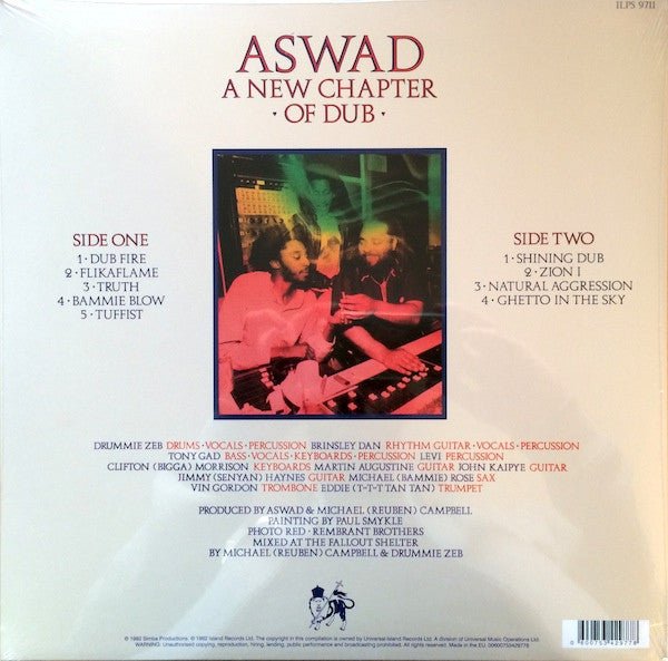LP Aswad – A New Chapter Of Dub Nuevo precintado - DISCOS NAKASHA