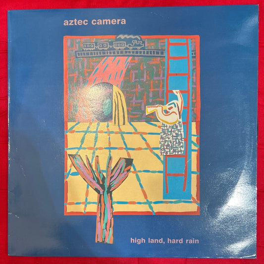 LP Aztec Camera ‎– High Land, Hard Rain 2ª Mano - DISCOS NAKASHA