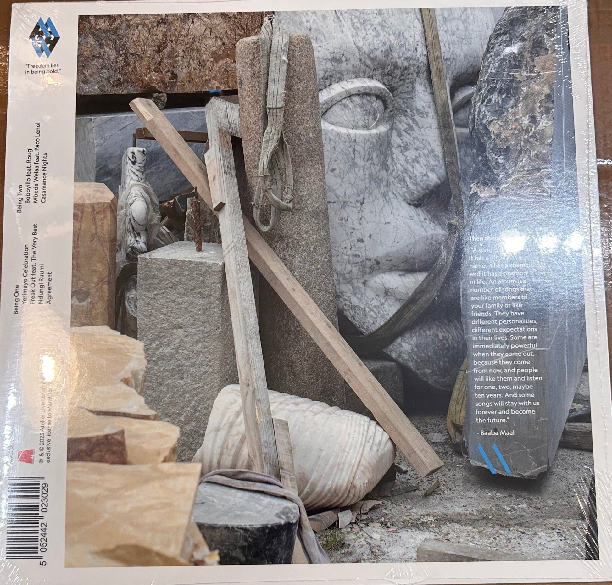 LP Baaba Maal – Being Nuevo precintado - DISCOS NAKASHA