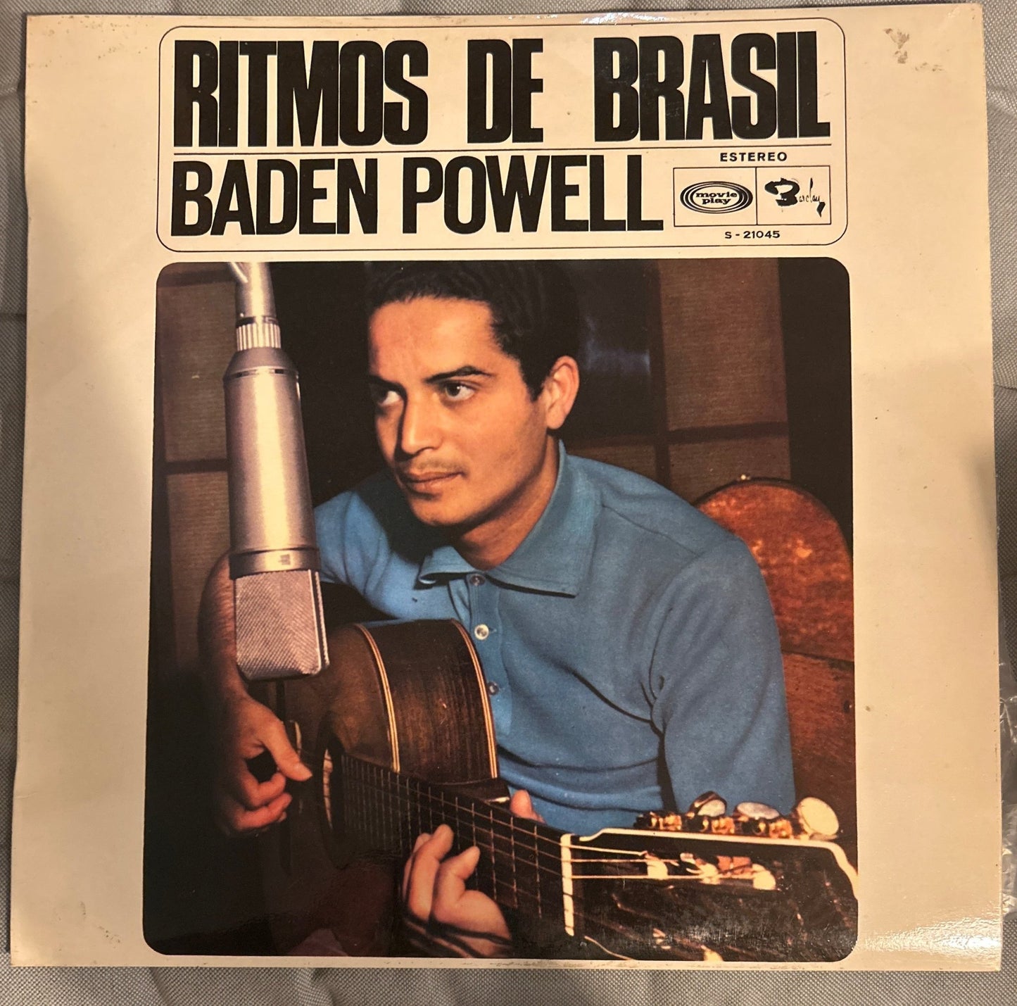 LP Baden Powell ‎– Ritmos de Brasil 2ª Mano - DISCOS NAKASHA
