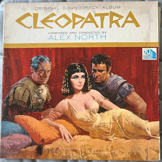 LP Banda Sonora - Alex North ‎– Cleopatra 2ª Mano - DISCOS NAKASHA