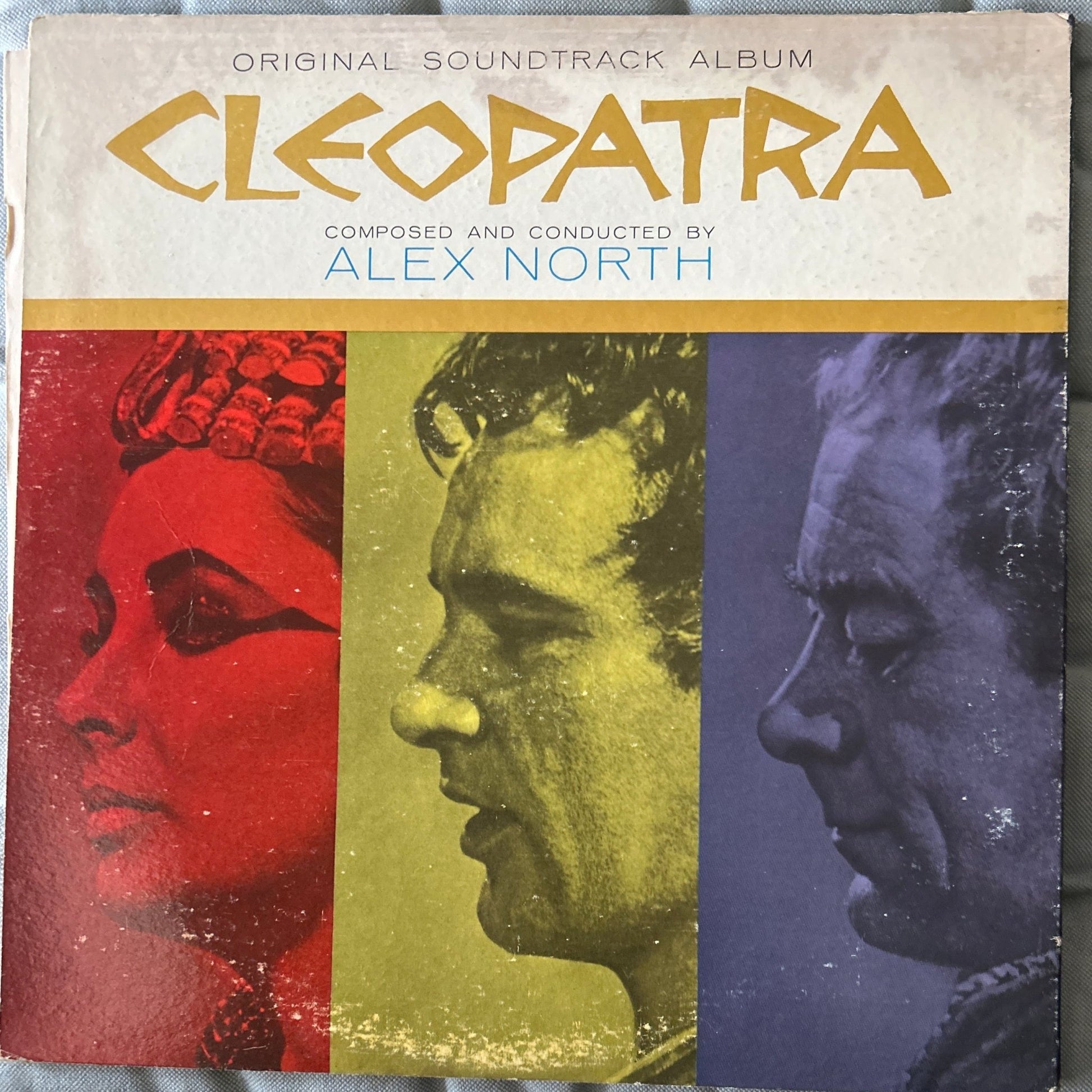 LP Banda Sonora - Alex North ‎– Cleopatra 2ª Mano - DISCOS NAKASHA