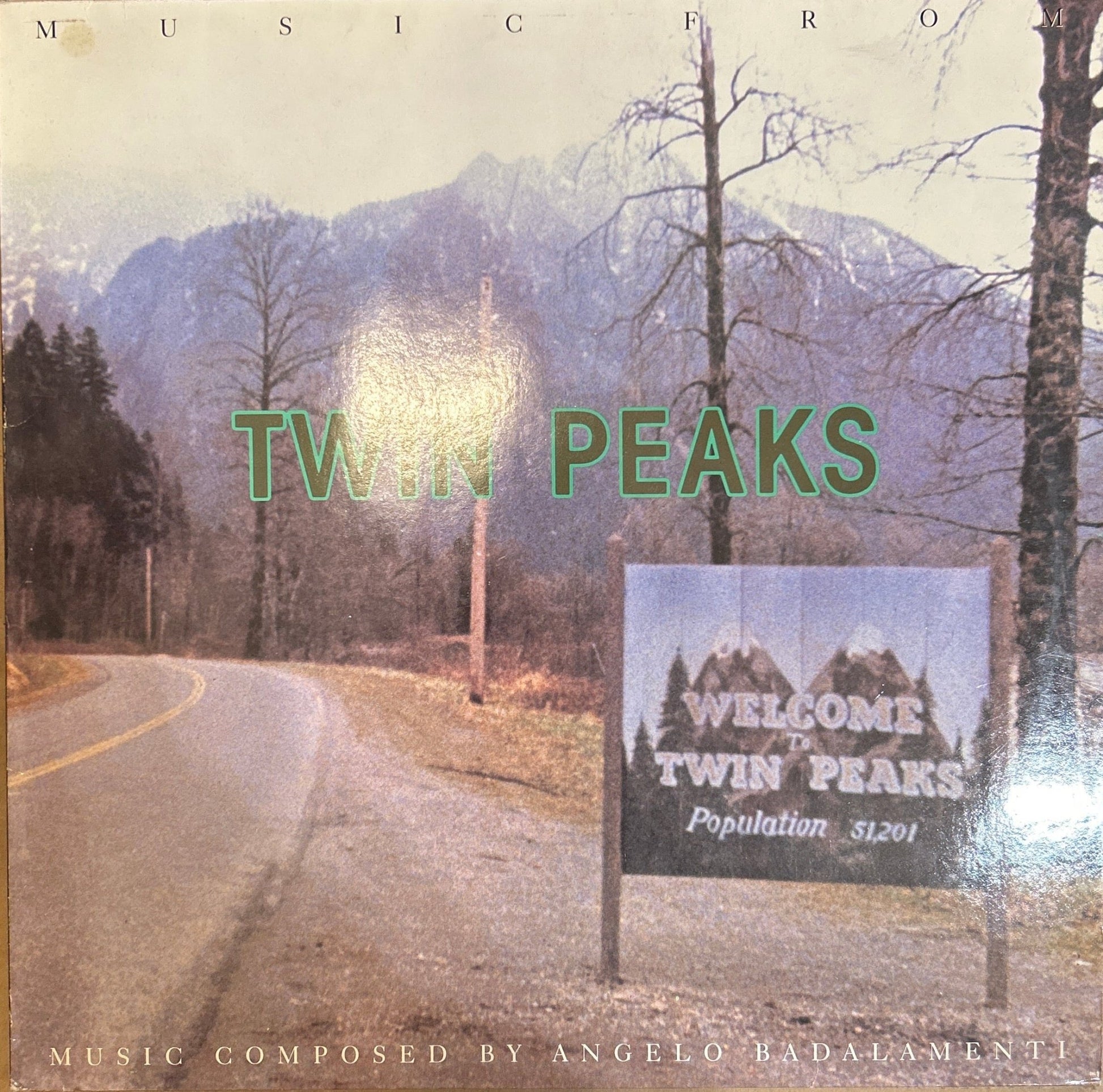 LP Banda Sonora - Angelo Badalamenti ‎– Music From Twin Peaks 2ª Mano - DISCOS NAKASHA