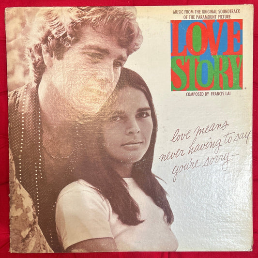 LP Banda Sonora - Francis Lai ‎– Love Story 2ª Mano (Producto exclusivo recogida en tienda) - DISCOS NAKASHA