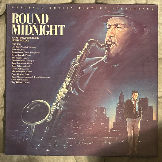 LP Banda Sonora - Herbie Hancock ‎– Round Midnight 2ª Mano - DISCOS NAKASHA