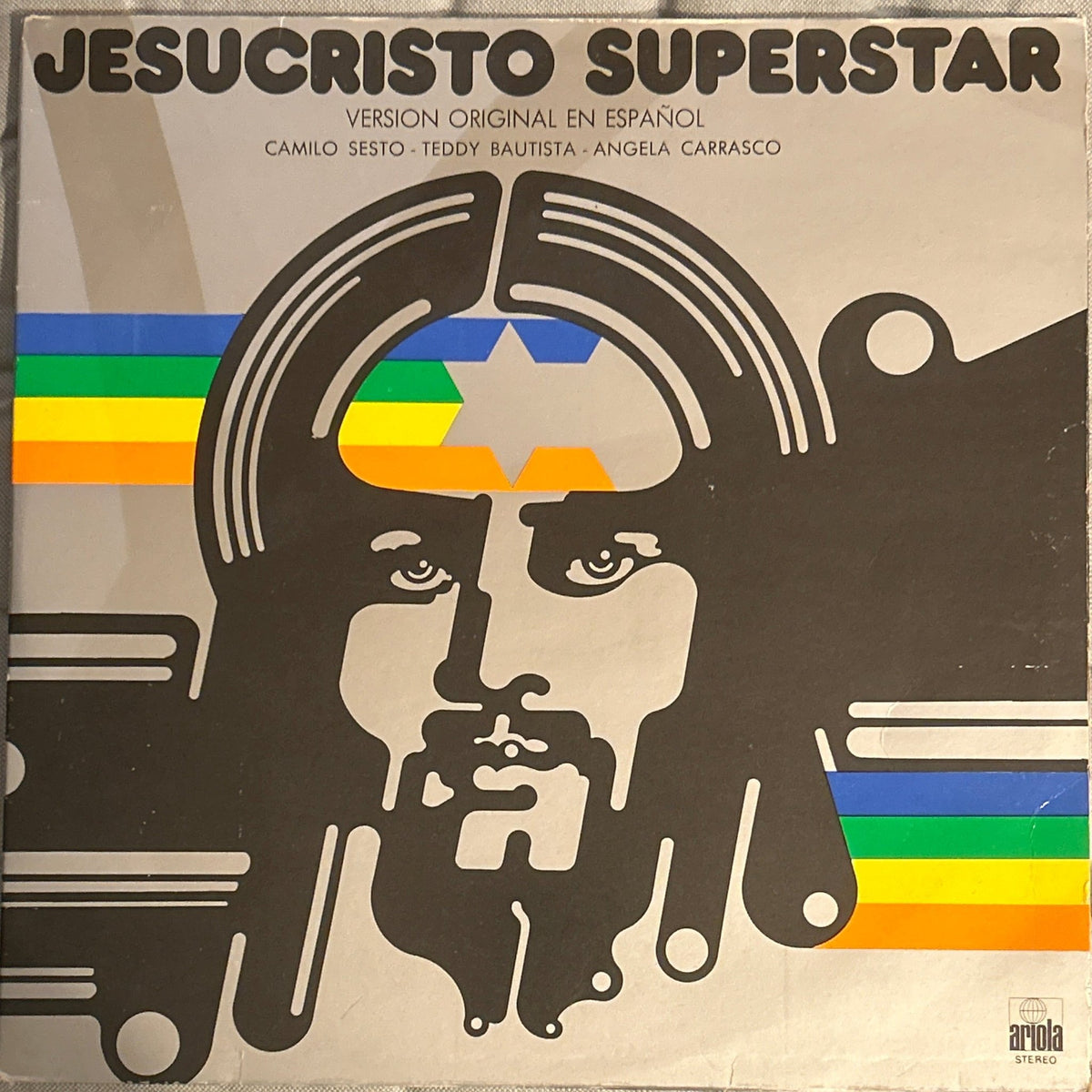 LP Banda Sonora - Jesucristo Superstar (Camilo Sesto / Teddy Bautista / Angela Carrasco) 2ª Mano (Copia) - DISCOS NAKASHA