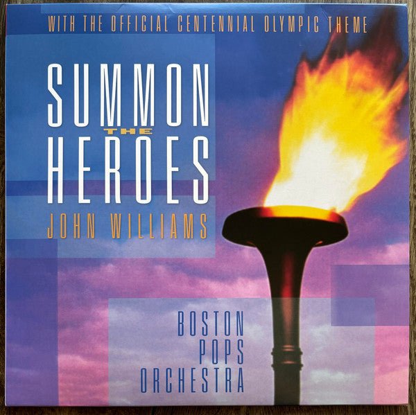 LP Banda Sonora - John Williams , Boston Pops Orchestra – Summon The Heroes Nuevo precintado - DISCOS NAKASHA