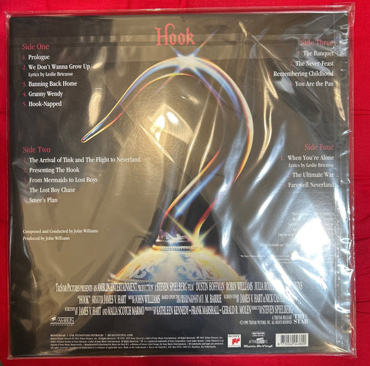 LP Banda Sonora - John Williams – Hook Nuevo precintado - DISCOS NAKASHA