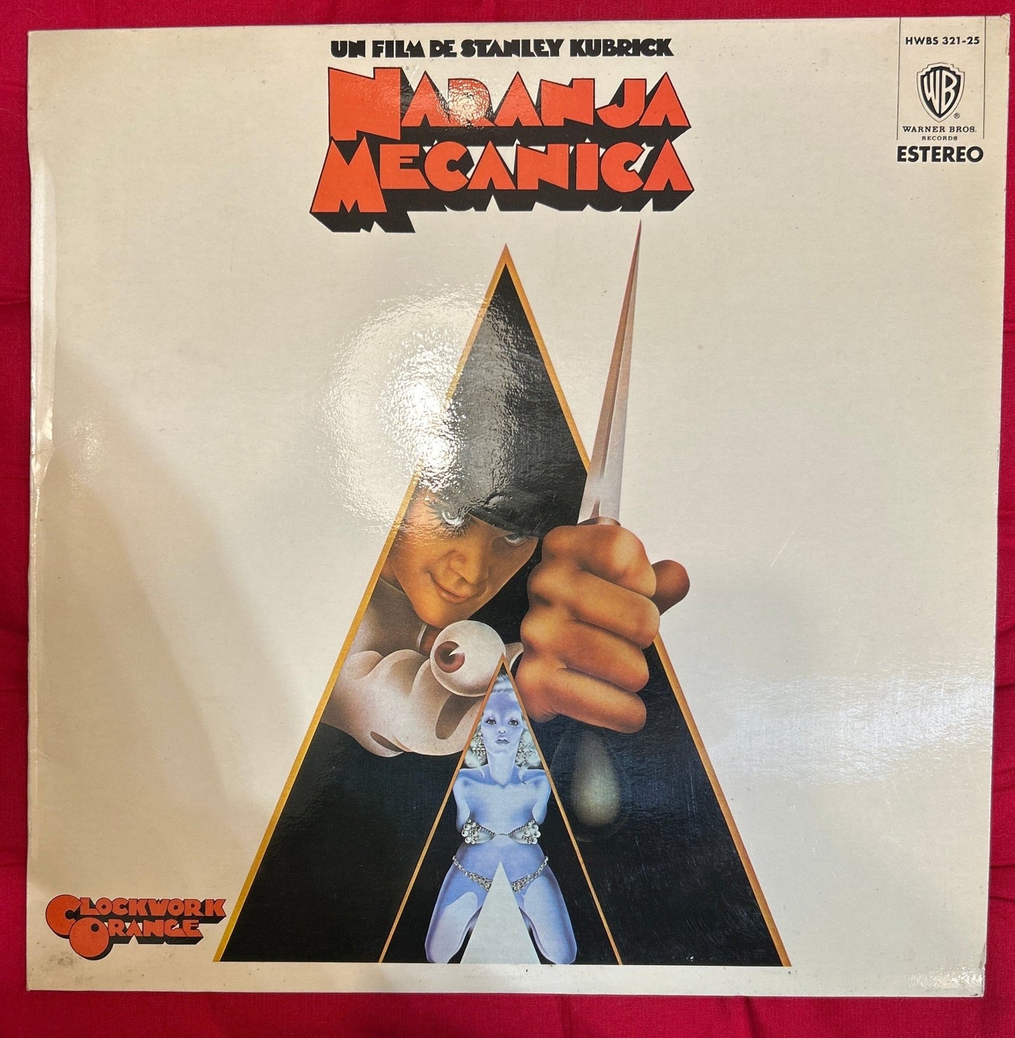 LP Banda Sonora ‎– Naranja Mecanica = Clockwork Orange 2ª Mano - DISCOS NAKASHA