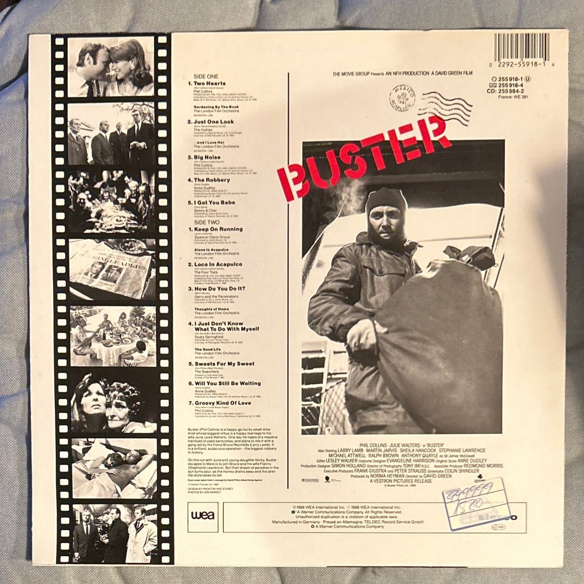 LP Banda Sonora ‎– V/A - Buster 2ª Mano - DISCOS NAKASHA